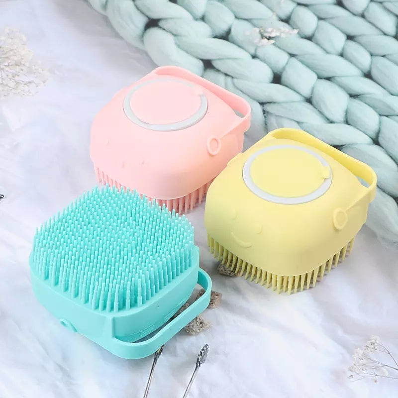 Mini Bath Brush (Random Color)