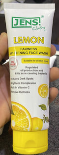 Jens Choy Lemon Fairness Whitening Face Wash Premium Quality Smooth Texture  - 100g